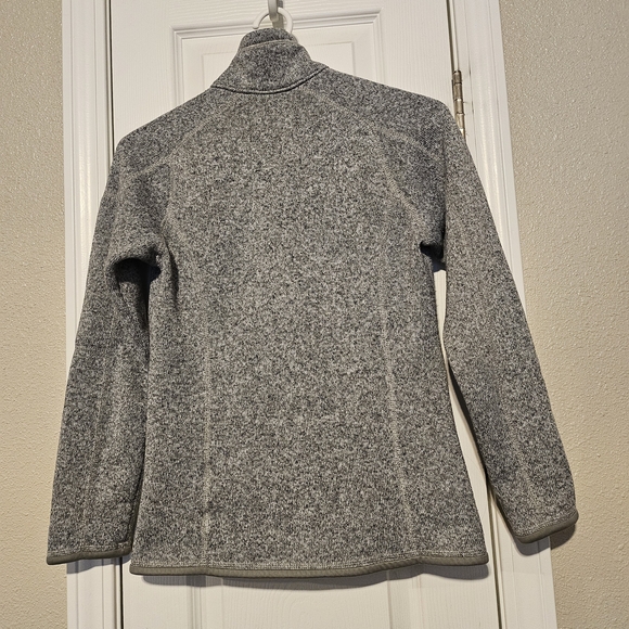 Patagonia Heather Gray Full-Zip Fleece Jacket - Picture 2 of 5